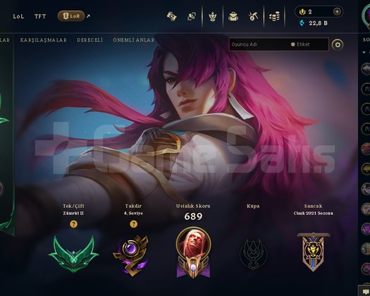 326 Level Emek Hesap FULL ÇARLI ZÜMRÜT URFWİCKLİ