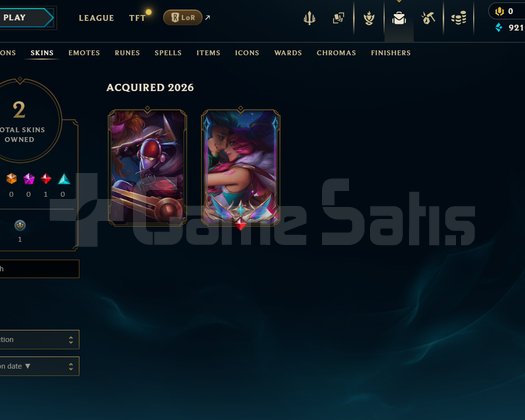 TR Unranked | 2 Kostüm - 41 Hero | LoL Hesap