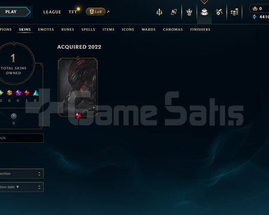 TR Unranked | 1 Kostüm - 20 Hero | LoL Hesap