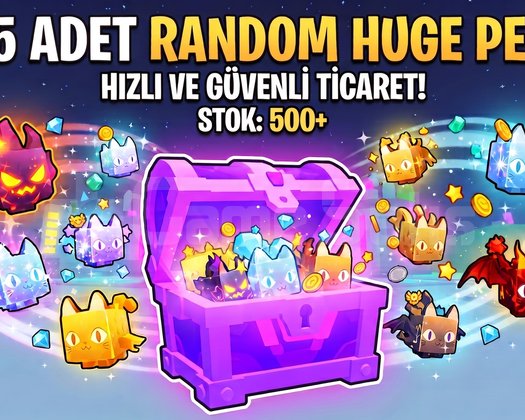 5 Adet Random Huge Pet!  Uygun Fiyat