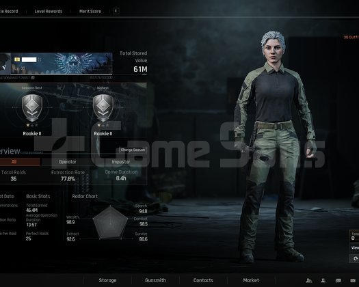 30 level 60 m koen PC hesabı