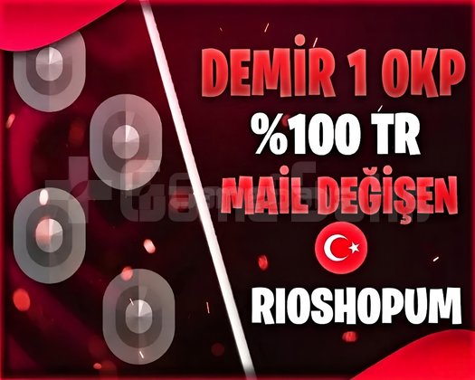 TR - DEMİR 1 0KP - MAİL DEĞİŞEN - ULTRA DÜŞÜK MMR!