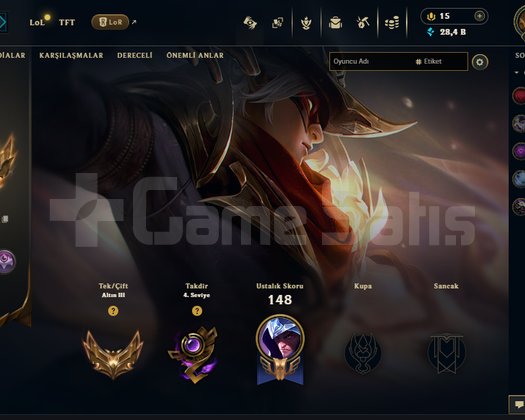 TR GOLD- PLAT ELO GÜZEL HESAP