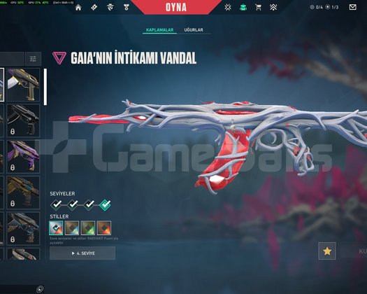 Gaia lı yağmacı karambitli full hesap