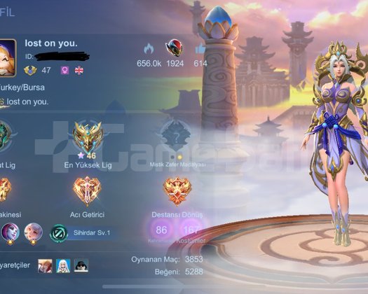 mobile legends ideal hesap