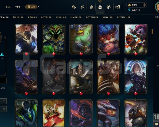 262 LVL + 273 KOSTÜM + 172 HERO + GOLD 2 + MAİL!