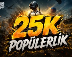 25k popülerlik uygun fiyatlı ve hızlı teslimat