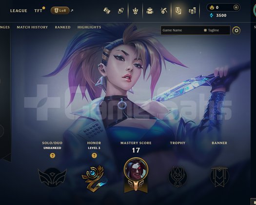 TR Unranked | 1 Kostüm - 20 Hero | LoL Hesap