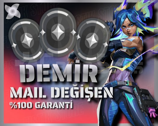 DEMİR + MAİL DEĞİŞEN + GARANTİLİ