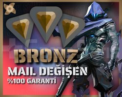 BRONZ + MAİL DEĞİŞEN + GARANTİLİ