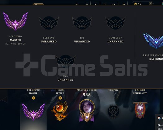 EUW MASTER 15 YILLIK HESAP