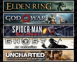 Elden +GOW +Miles +Tsushima +Uncharted
