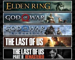 Elden +GOW +Ragnarök +TLOU1 +2