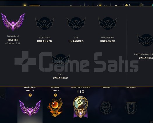 EU WEST 63 WR MASTER HESAP