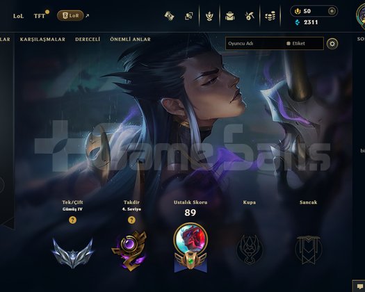 Temiz Lol Hesabı