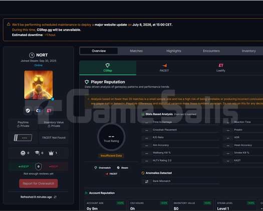 CS2 PRİME HESAP 700 SAAT OYNAMA PREMİER AÇIK