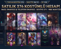 ACİL SATILIK 276 KOSTÜMLÜ | MAİL VE TEL ONAYSIZ