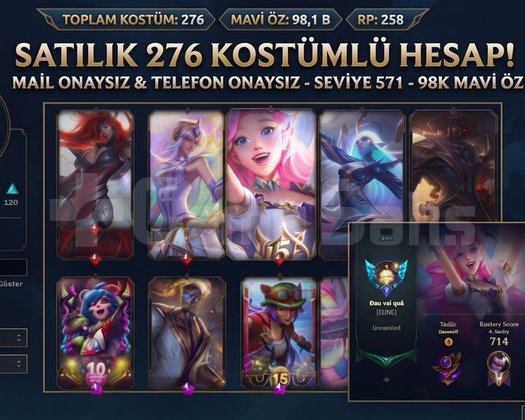 ACİL SATILIK 276 KOSTÜMLÜ | MAİL VE TEL ONAYSIZ