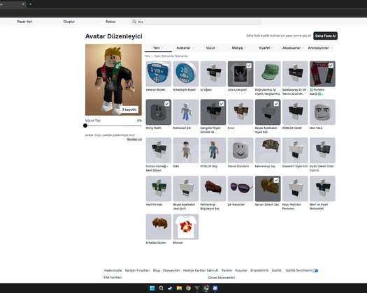 robuxlu roblox hesabı