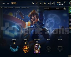 lol tr 47 lvl platin başlangıç hesap