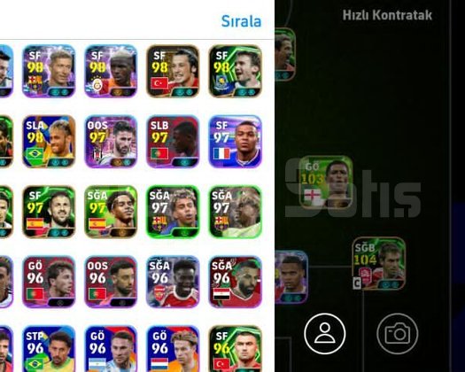3213 Temiz tek bağ 107 Ronaldinho 90lık hocalı