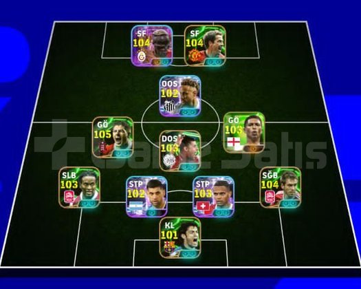 3213 Temiz tek bağ 107 Ronaldinho 90lık hocalı