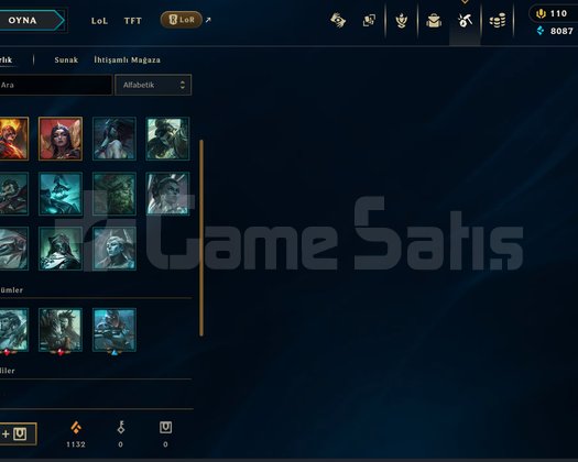 EUW 130 SKİNLİ MASTER 122 LP 32 LP GELİYOR
