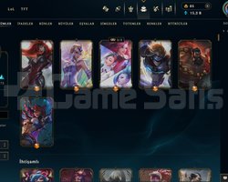 510 skinli 288 renkli tr zümrüt Elo satılık hesap