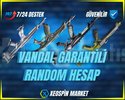 TR Vandal Garantili Mail Değişen Random Hesap