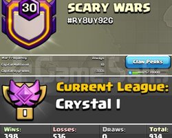 30sv Scary Wars Kristal1 BaşkentMax HemenTeslim