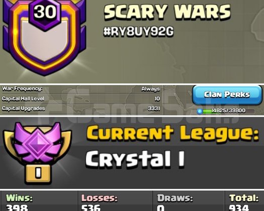 30sv Scary Wars Kristal1 BaşkentMax HemenTeslim