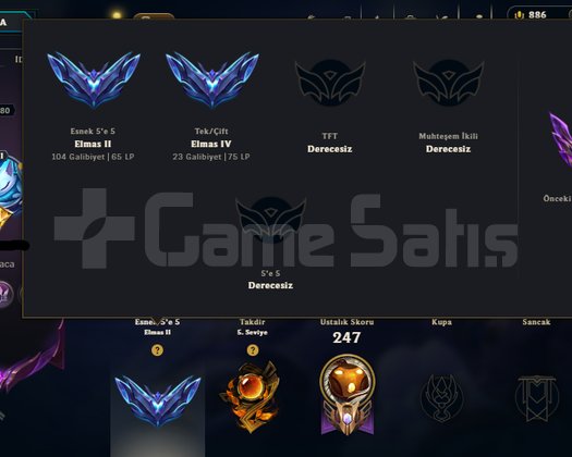 EUW FLEX CHALLENGER ERİME SOLOQ LAST SEZON 650 LP