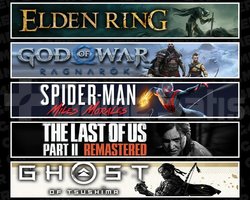 Elden +Ragnarök +Miles +TLOU2 +Tsushima