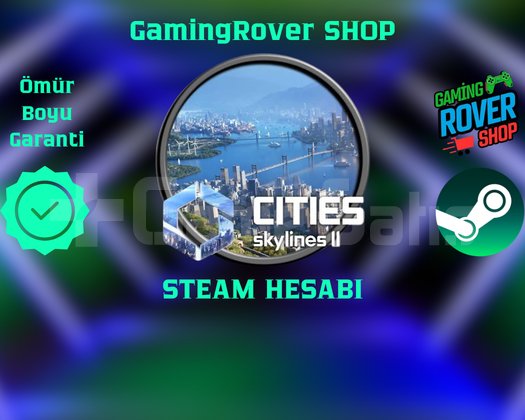 Cities Skylines 2 + Ömür Boyu Garanti