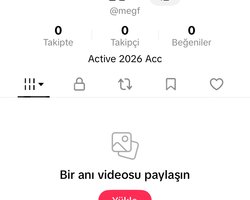 SATILIK TİKTOK HESABI 4L NİCK