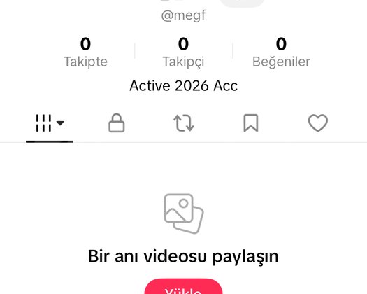 SATILIK TİKTOK HESABI 4L NİCK