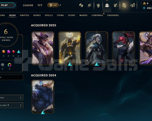 EUW Unranked | 6 Kostüm - 59 Hero | Dereceli Hazır