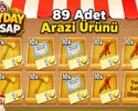 89 Adet Eşit Arazi