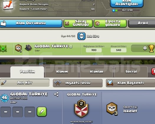 Efsanevi kostüm/Klan hediye/Ücretsiz isim değişme