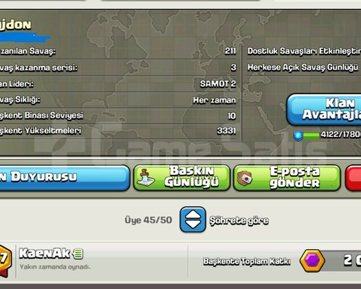 17 LVL KLAN. 10 YILLIK