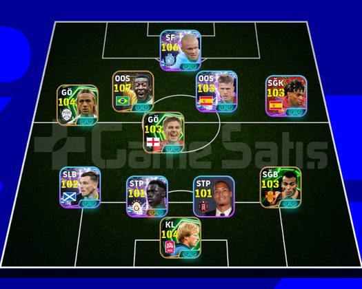 3195KGLİ 107 PELE 105 HAALAND  TEK BAĞ TEMİZ