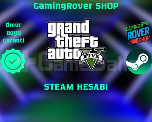 Grand Theft Auto 5 GTA 5 + Ömür Boyu Garanti