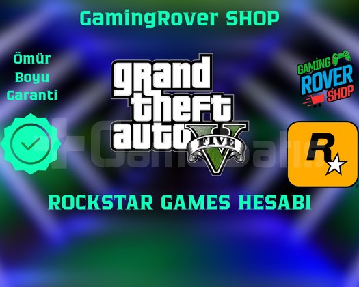 Gta 5 Rockstar Hesabı + Ömür Boyu Garanti