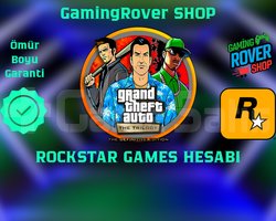 GTA Trilogy Rockstar + Ömür Boyu Garanti
