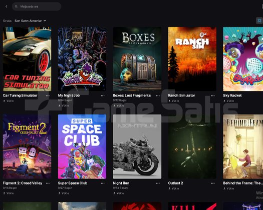 Epic Games Hesabı | 35+ Oyun |
