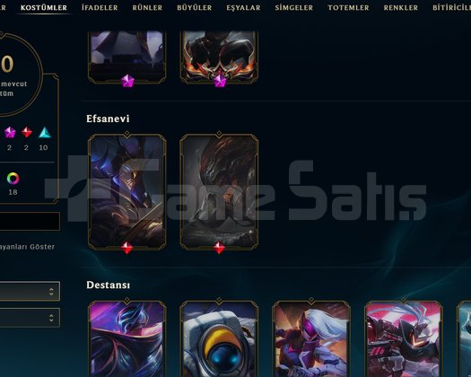 TR Platin 4 | 30 Kostüm - 97 Hero | LoL