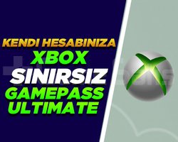 KENDİ HESABINIZA | Sınırsız Xbox Gamepass Ultimate