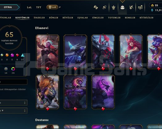 TR // ZUMRUT 4 //65 SKIN // DOLULAR DOLUSU