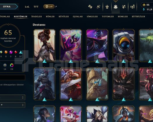 TR // ZUMRUT 4 //65 SKIN // DOLULAR DOLUSU