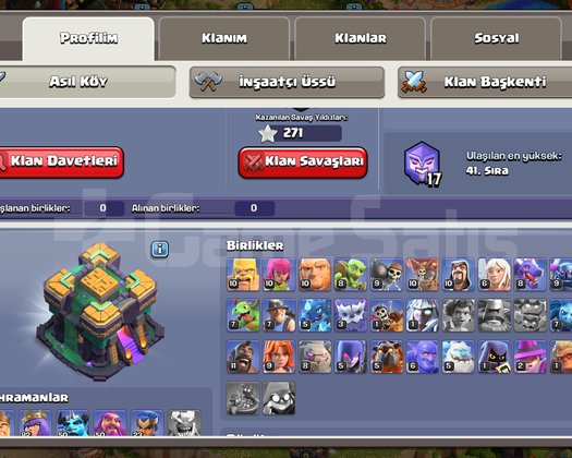 TH 14,199 Lvl Sağlam Hesap